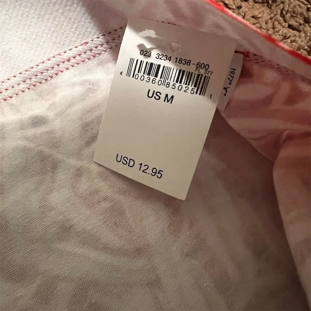 American Eagle Men's Holiday Boxer Briefs Red & White Striped‎ Size Medium NWT